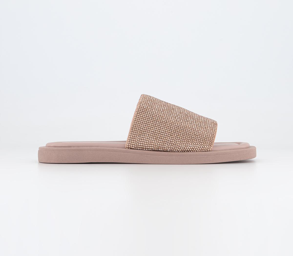 OFFICE Shining Embellished Mules OFFICE Shining Embellished Mules Beige