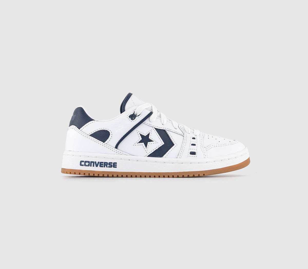 Converse Womens As-1 Pro Trainers White Navy Gum, 10