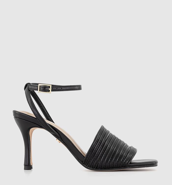 OFFICE Mimosa Strappy Heeled Sandals Black
