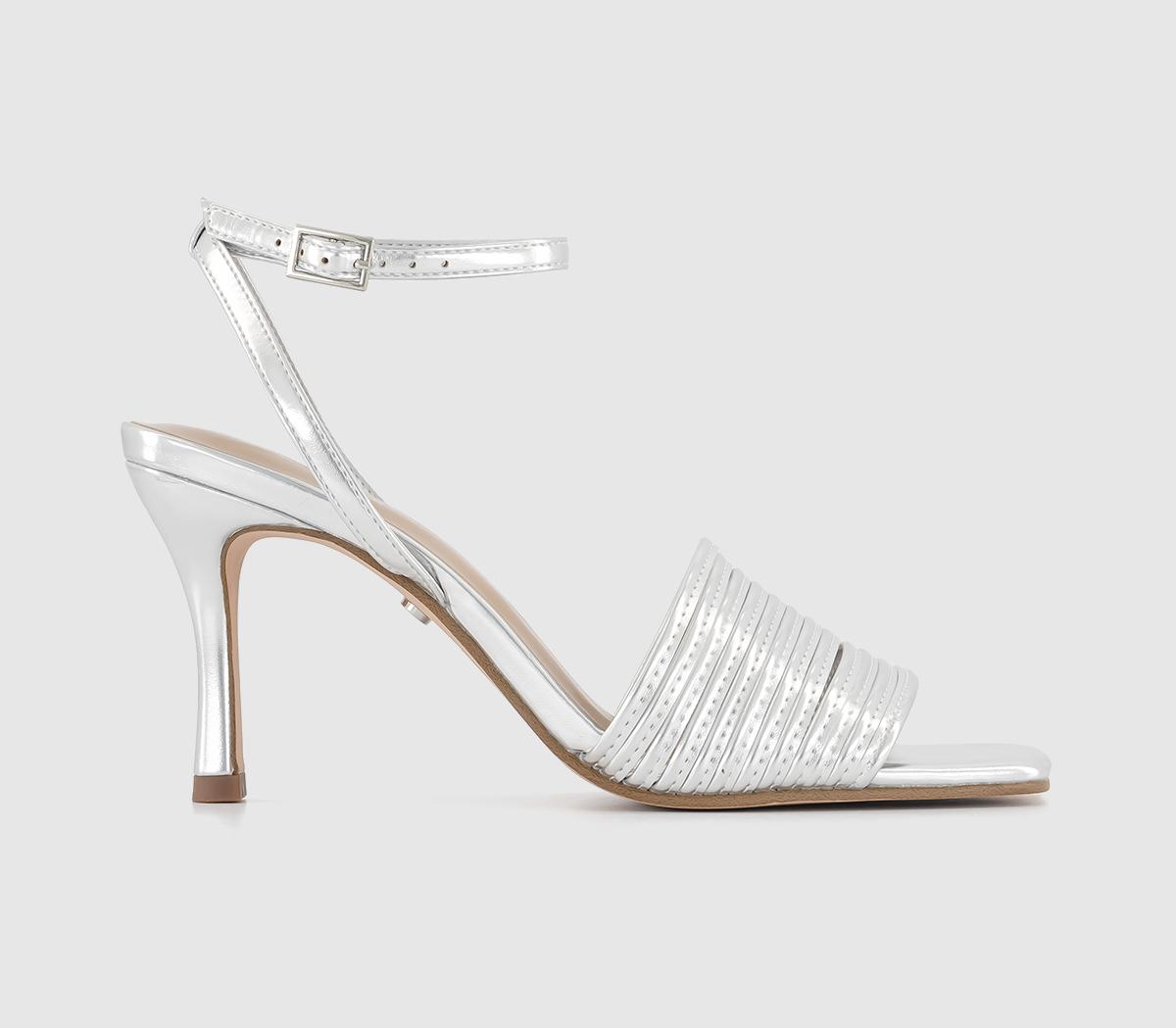 OFFICEMimosa Strappy Heeled SandalsSilver