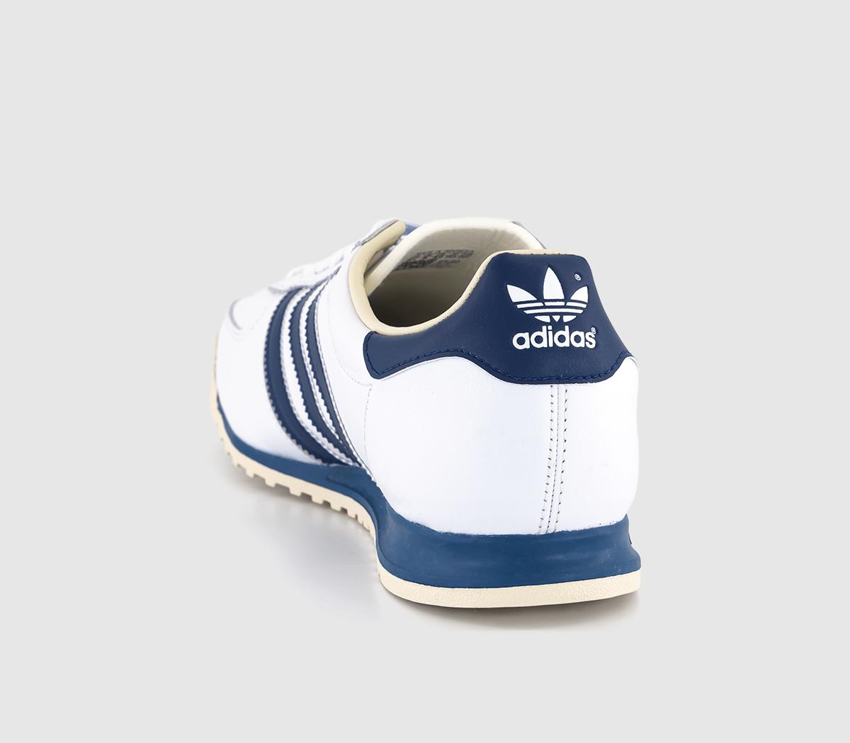 adidasGuam TrainersWhite Dark Blue Cream White