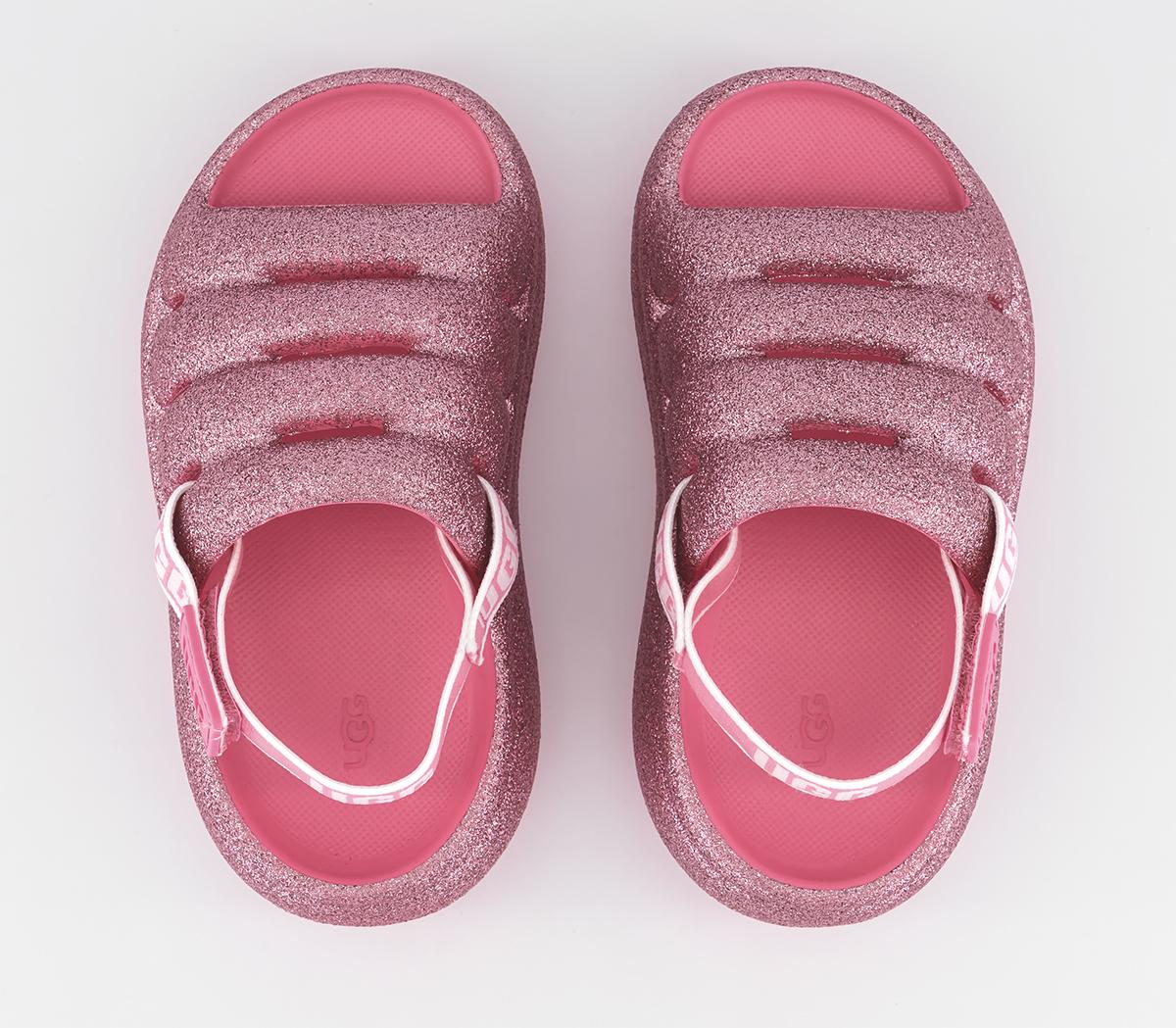 UGGSport Yeah Infant Sandals Pink Glitter