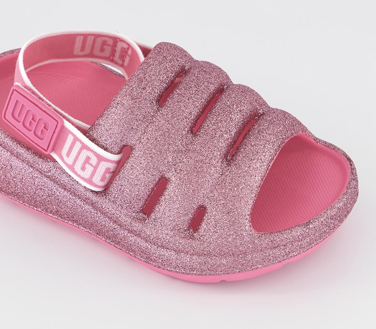 UGGSport Yeah Infant Sandals Pink Glitter