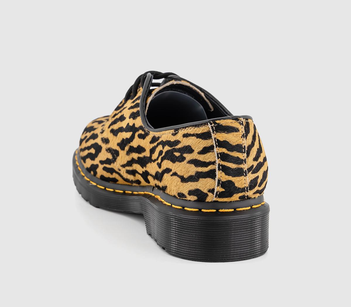 Dr. Martens1461 Wacko MariaCamel Black Tiger Camo Hair On