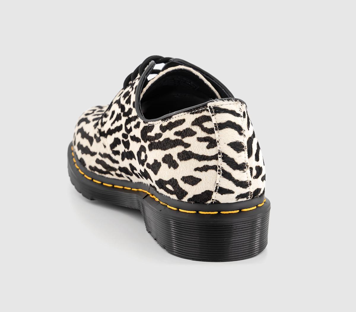 Dr. Martens1461 Wacko MariaWhite Black Tiger Camo Hair On