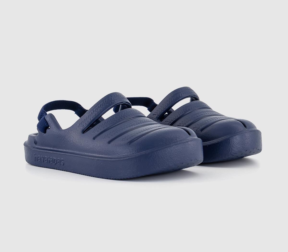 Havaianas Kids Baby Clogs Navy Blue, 9infant