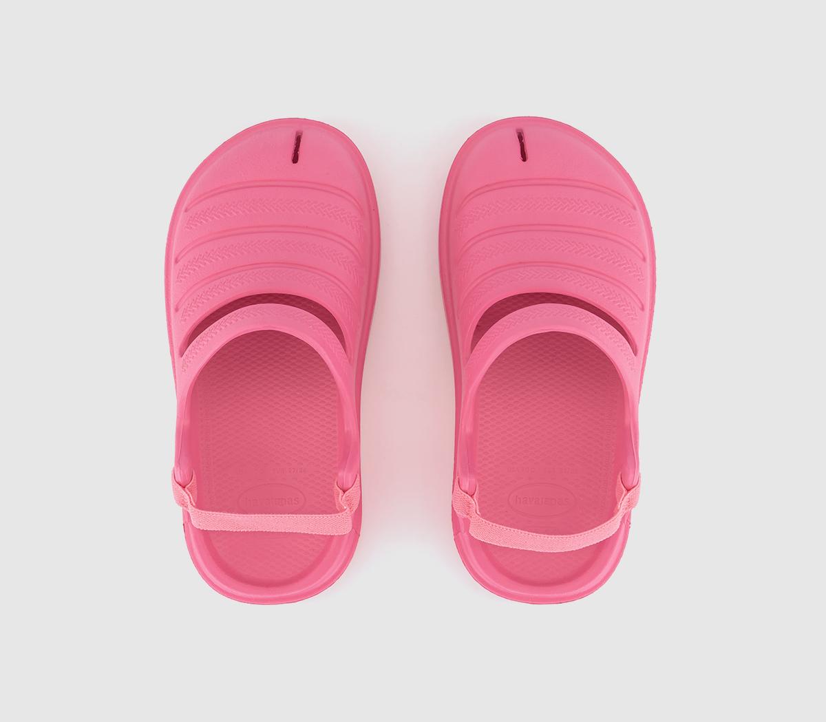 Havaianas Baby Toddler Clogs Havaianas Baby Toddler Clogs Cyber Pink