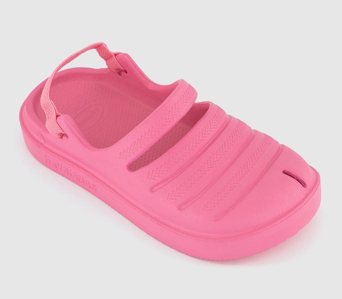 Havaianas Baby Toddler Clogs Havaianas Baby Toddler Clogs Cyber Pink