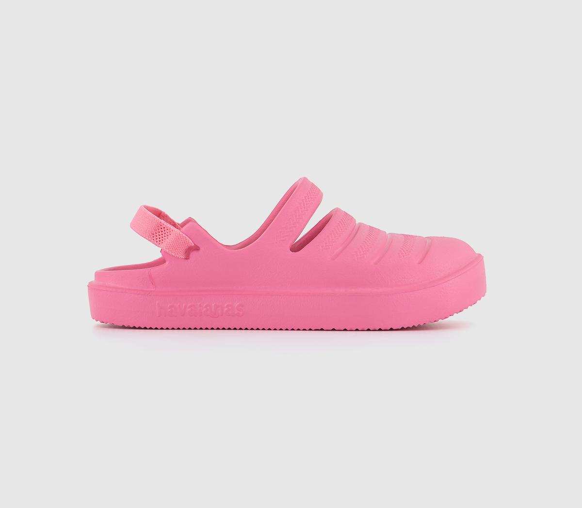 Kids Baby Clogs Cyber Pink