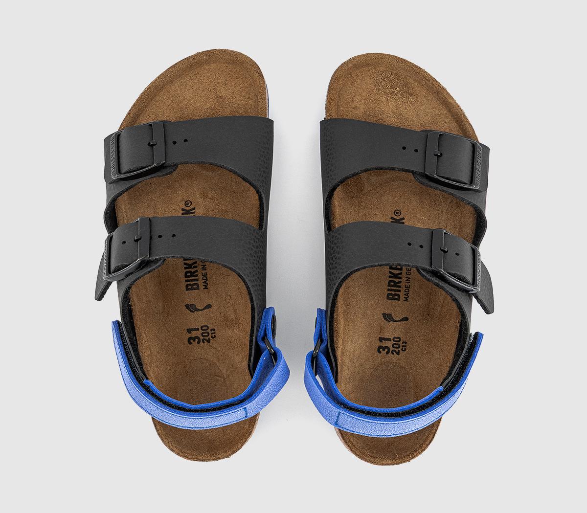 BIRKENSTOCKMilano Kids Sandals BIRKENSTOCKMilano Kids SandalsBlack Blue