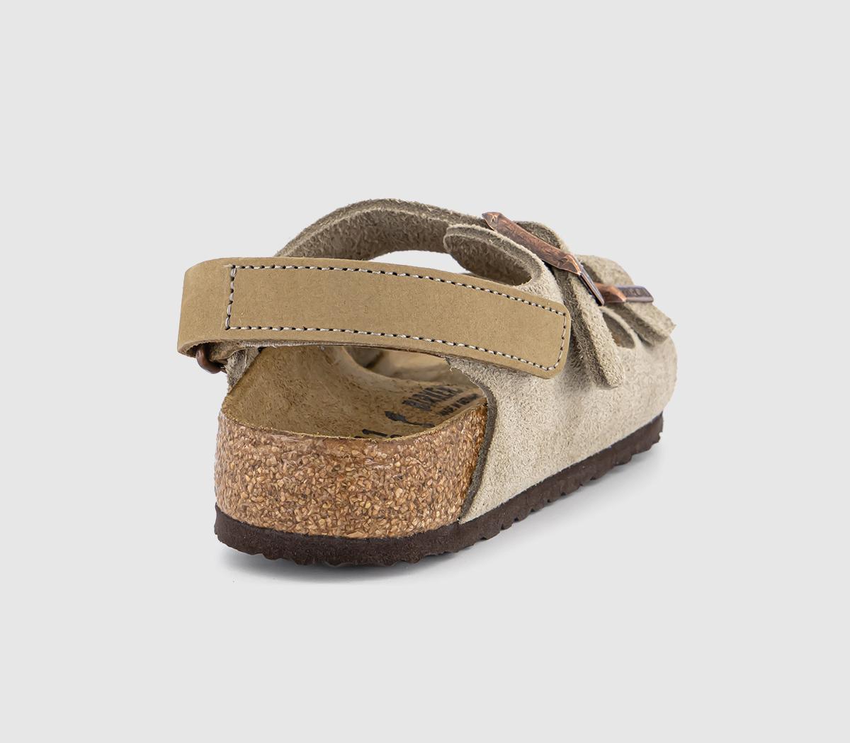 BIRKENSTOCKMilano Kids Sandals BIRKENSTOCKMilano Kids SandalsTaupe