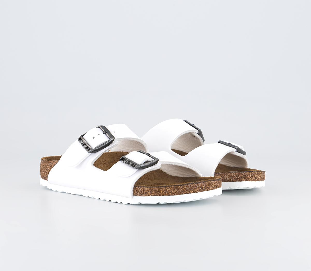 BIRKENSTOCK Arizona Kids Sandals White - BIRKENSTOCK Arizona