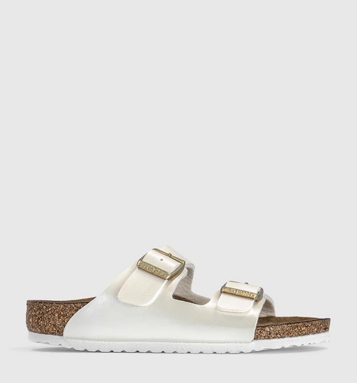 BIRKENSTOCK Arizona Kids Sandals Graceful Pearl White
