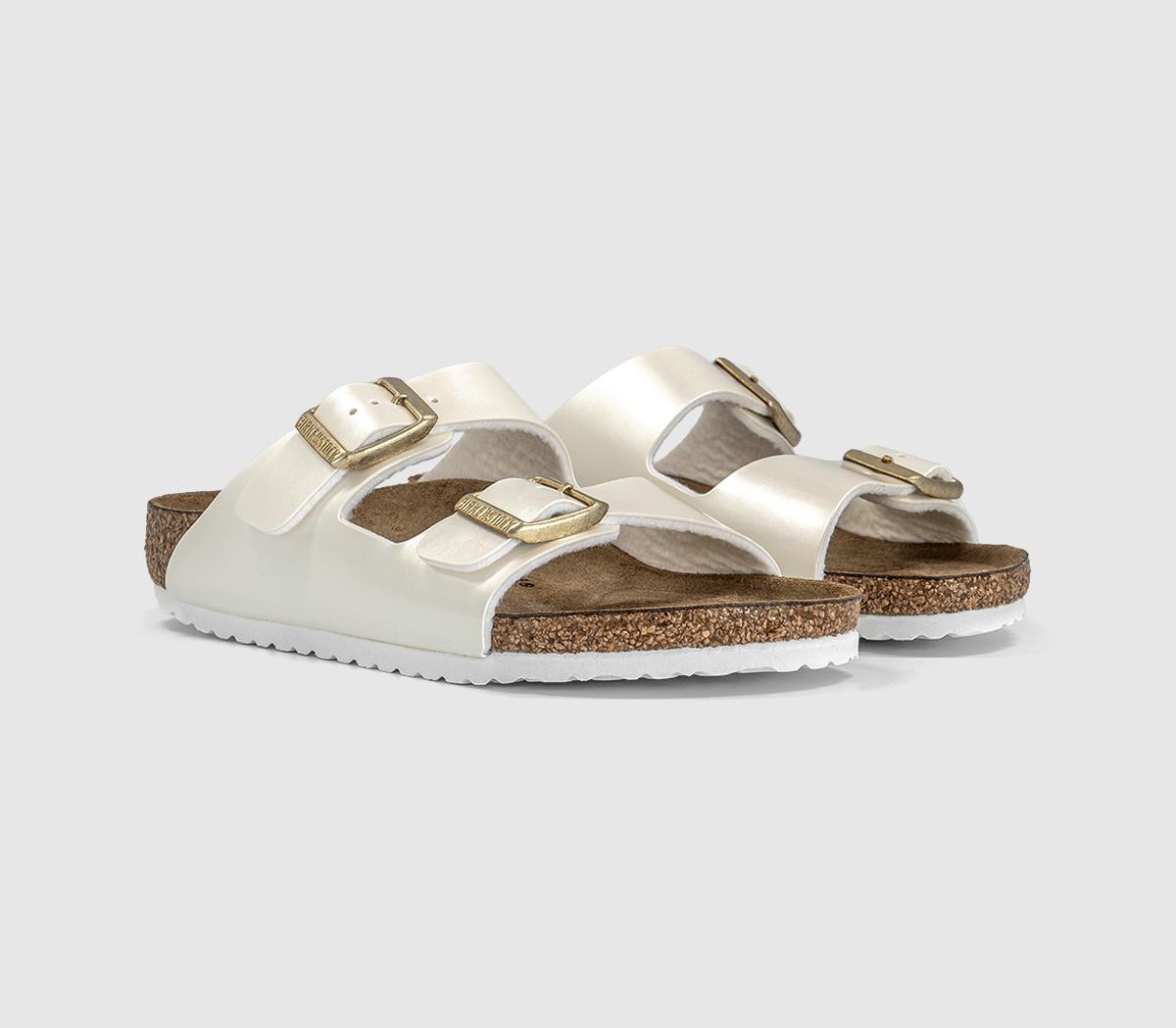 BIRKENSTOCKArizona Kids SandalsGraceful Pearl White