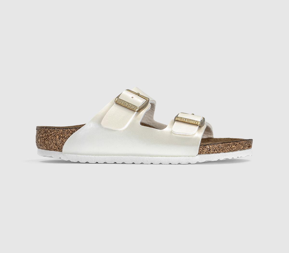 BIRKENSTOCKArizona Kids SandalsGraceful Pearl White
