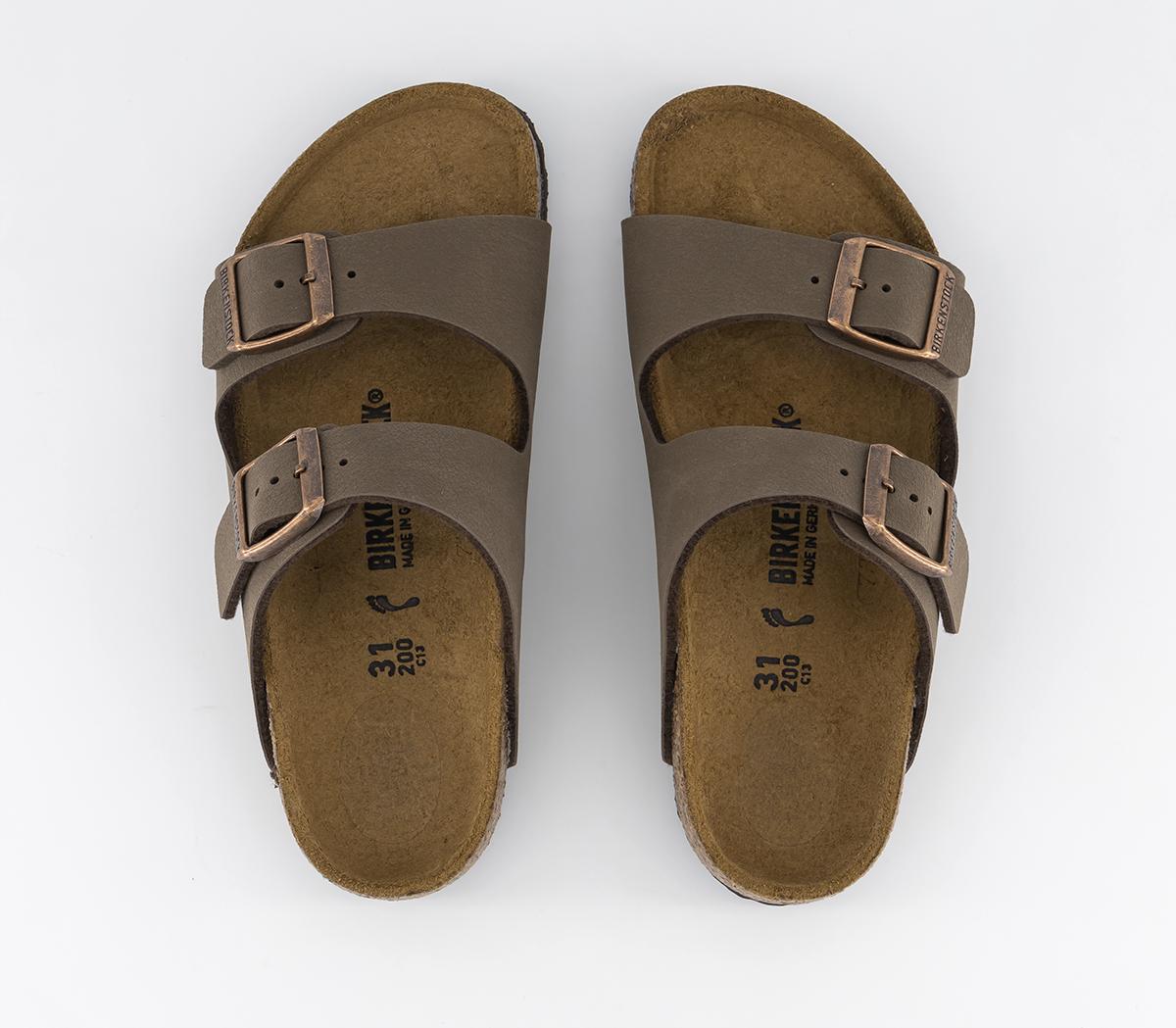 BIRKENSTOCK Arizona Kids Sandals Mocha - BIRKENSTOCK Arizona