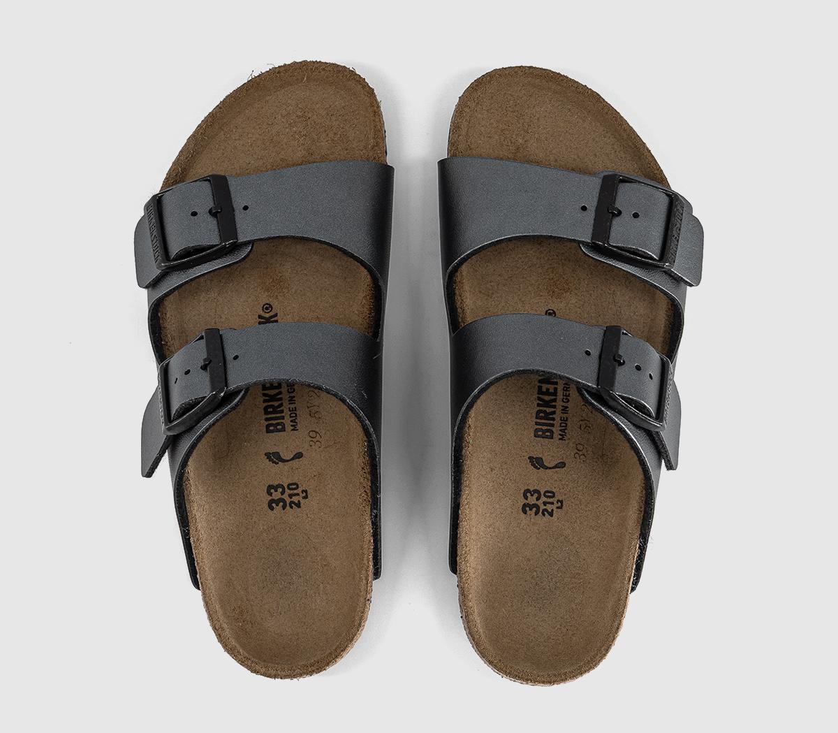 BIRKENSTOCKArizona Kids SandalsMetallic Black