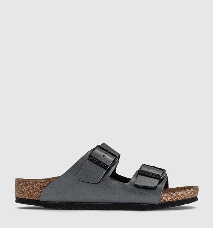 BIRKENSTOCK Arizona Kids Sandals Metallic Black