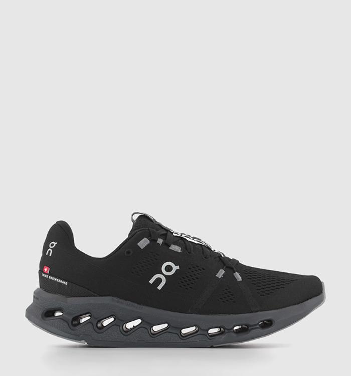 On Running Cloudsurfer Trainers All Black