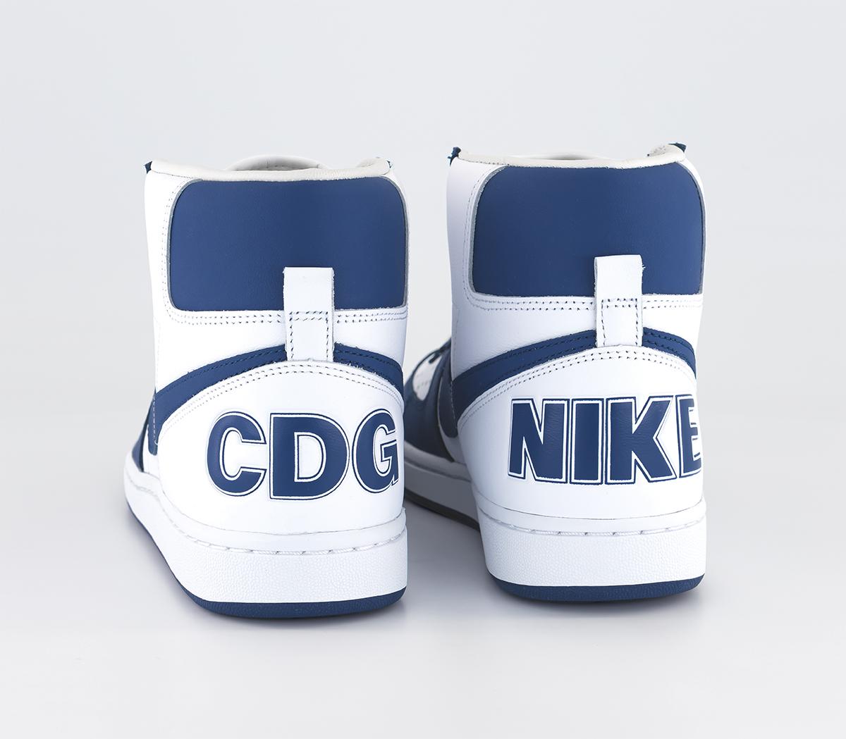 Comme Des GarconsCDG Terminator Trainers WNavy F