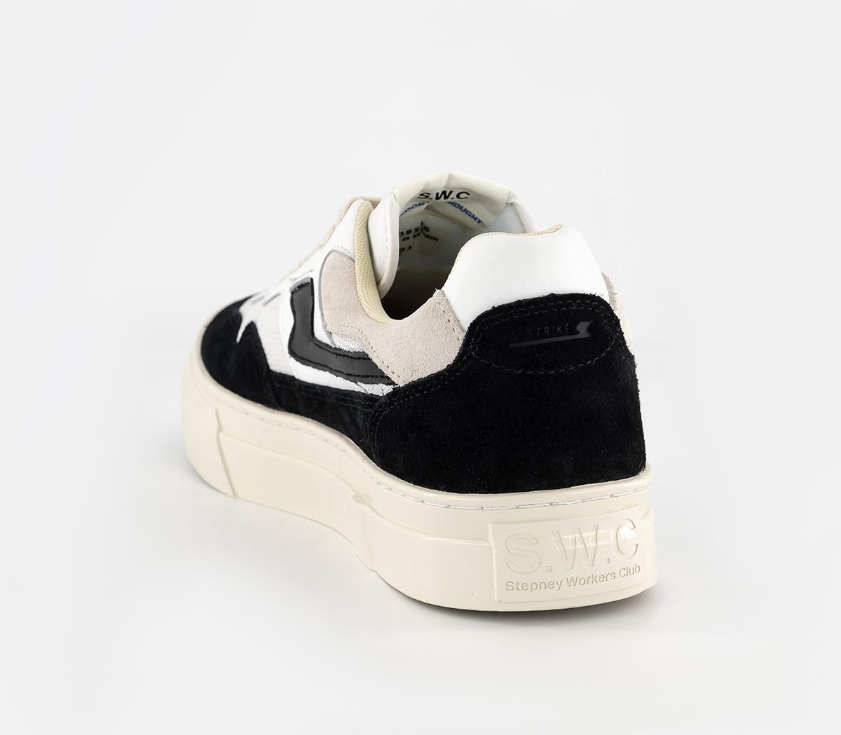 Stepney Workers ClubPearl S-strike Trainers White Black F