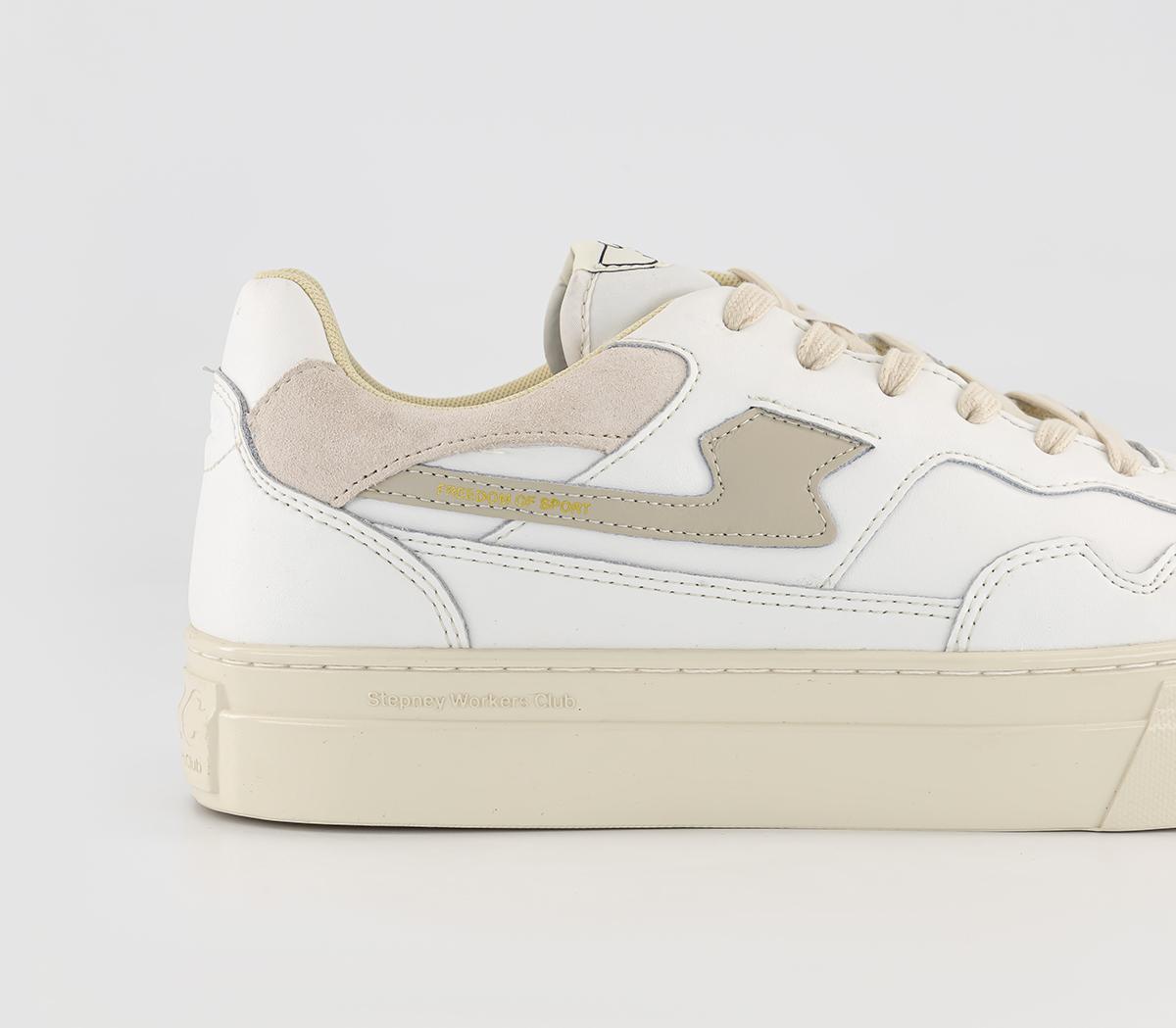 Stepney Workers ClubPearl S-strike Trainers White Putty