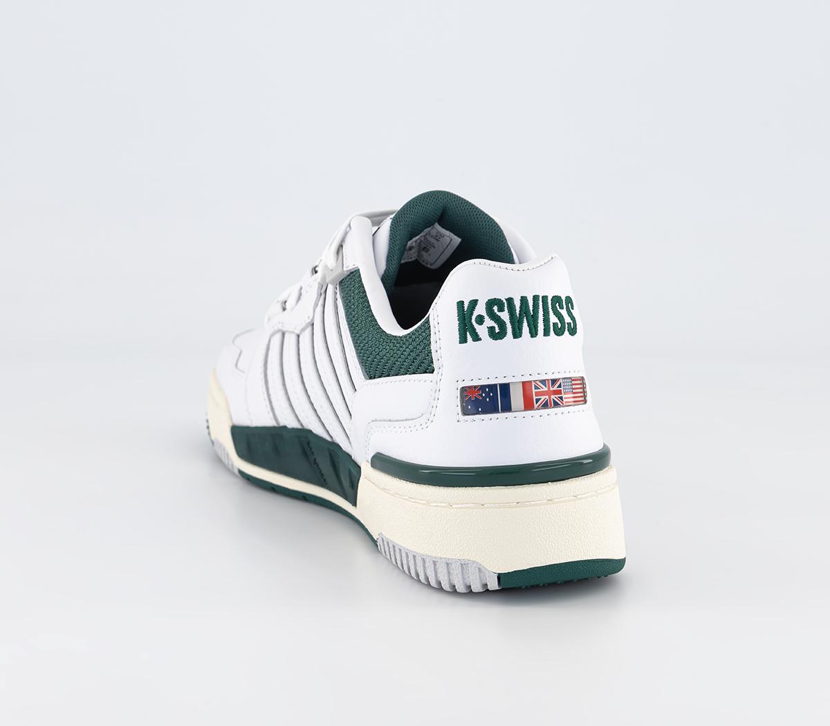 K-SwissSi-18 Rival Trainers K-SwissSi-18 Rival TrainersBrilliant White Posy Green