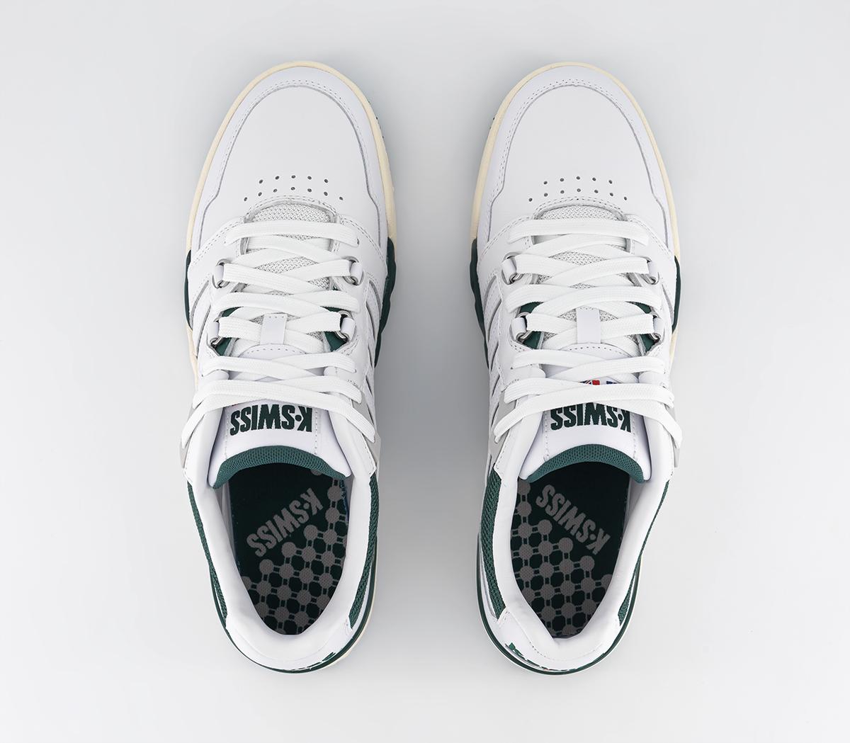 K-SwissSi-18 Rival Trainers K-SwissSi-18 Rival TrainersBrilliant White Posy Green
