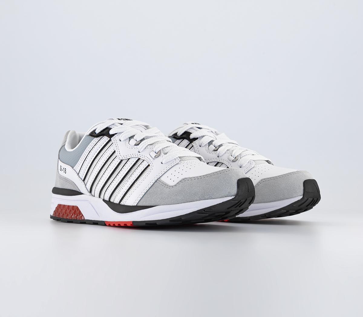 KSwiss Si18 Rannell Sde Usa Trainers White Black Red Men's Trainers