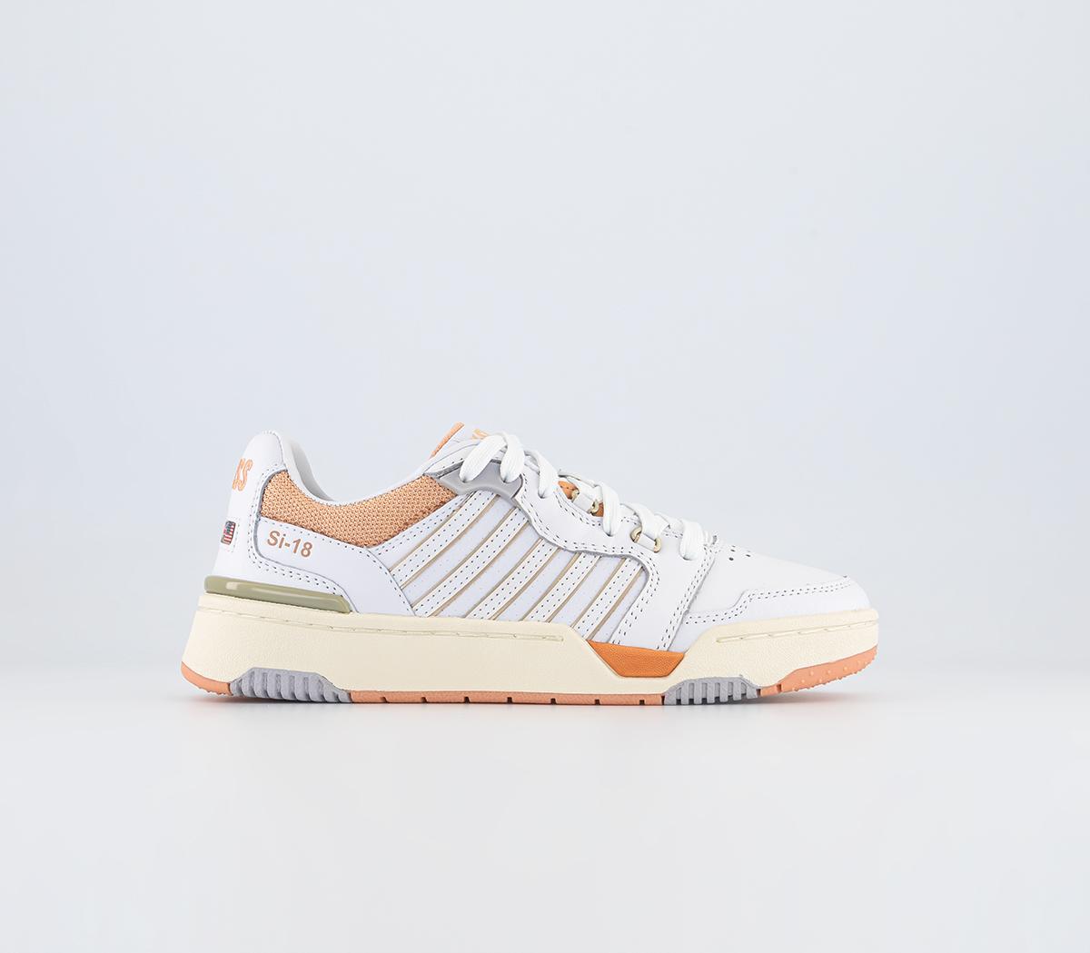 Si-18 Rival Trainers White Almost Pink Apricot Whisper White