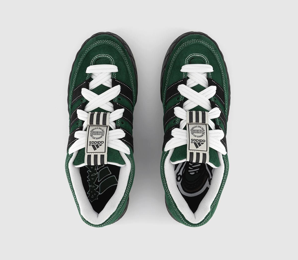 adidasAdimatic Ynuk TrainersDark Green Core Black Off White