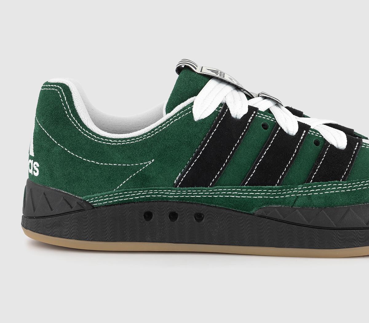 adidasAdimatic Ynuk TrainersDark Green Core Black Off White