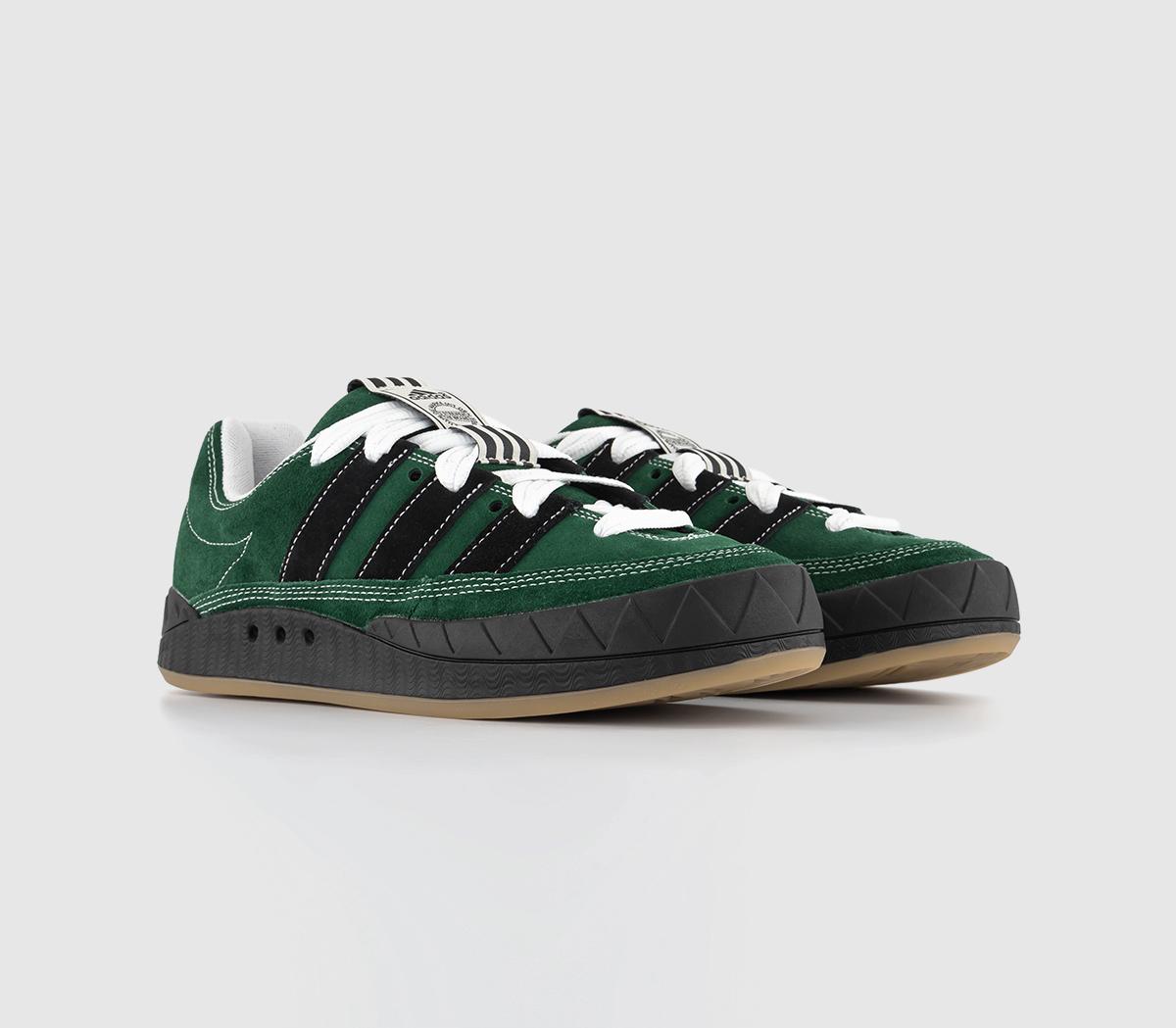 adidasAdimatic Ynuk TrainersDark Green Core Black Off White