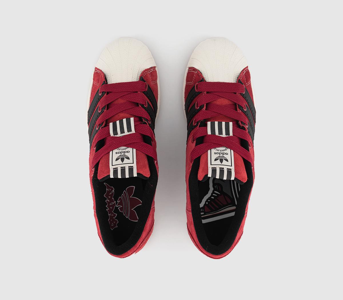 adidasSupermodified Ynuk TrainersPower Red Core Black Off White
