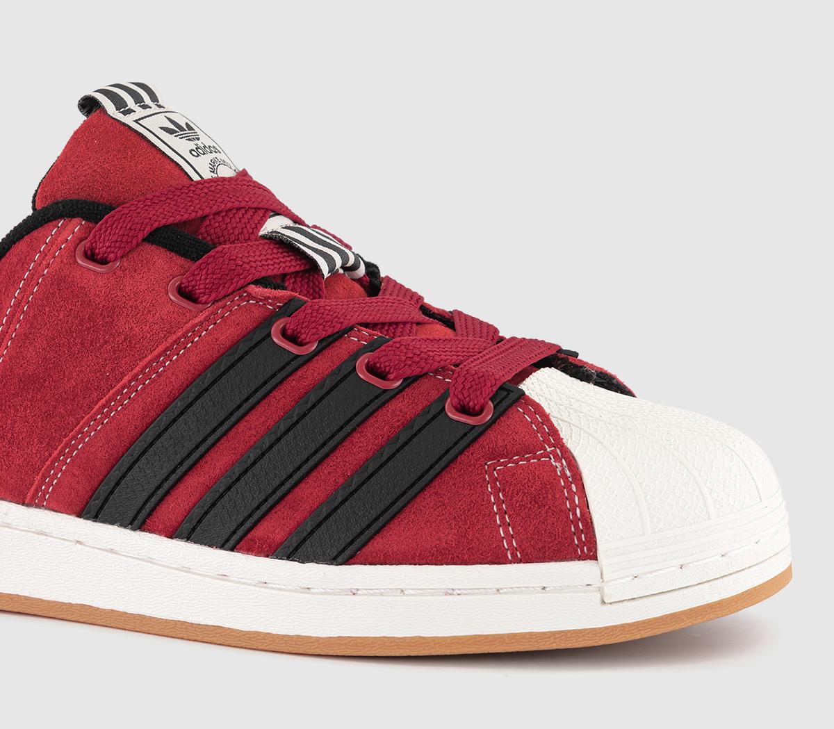 adidasSupermodified Ynuk TrainersPower Red Core Black Off White
