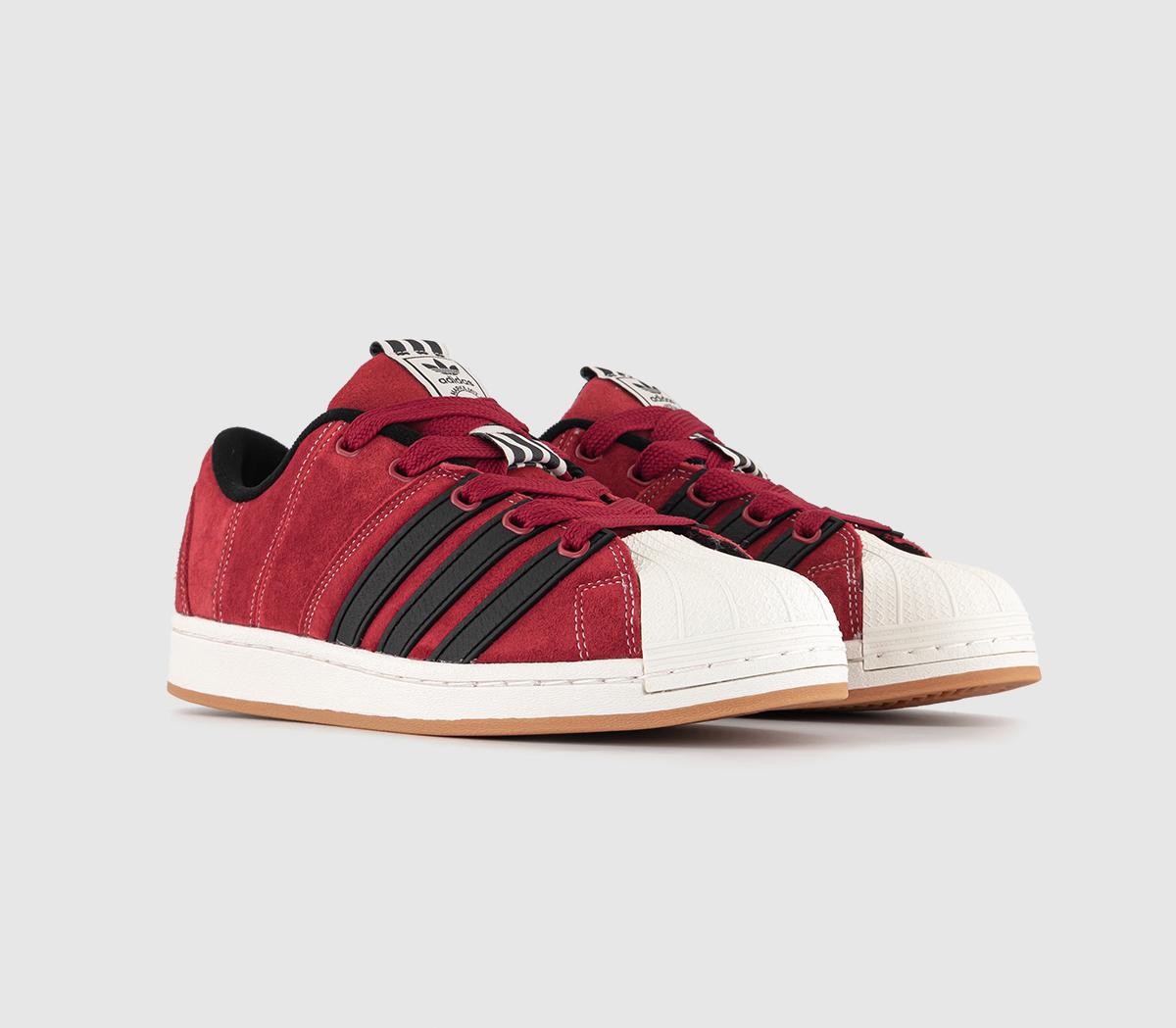 adidas Supermodified Ynuk Trainers Power Red Core Black Off White - Men ...