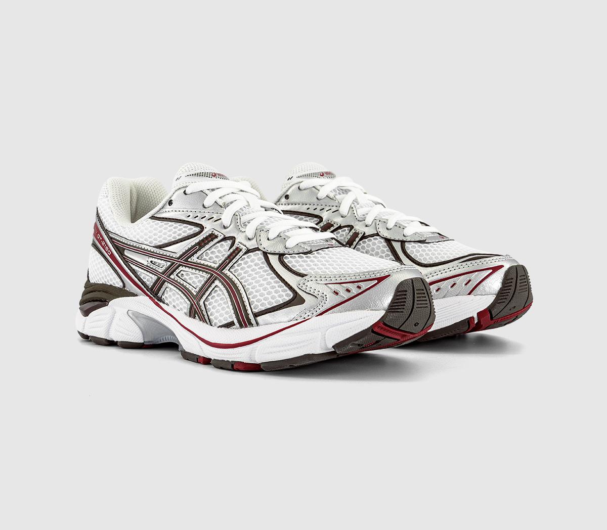 ASICS GT-2160 Trainers White Oxblood - Men's Trainers