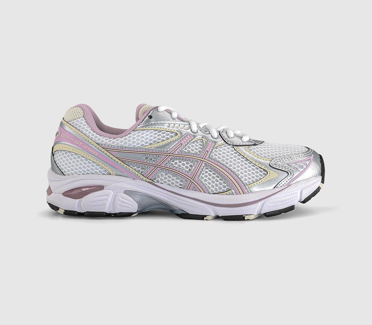 Asics Gt-2160 Trainers Rose Water White in Women's Size 8.5, Office Shoes