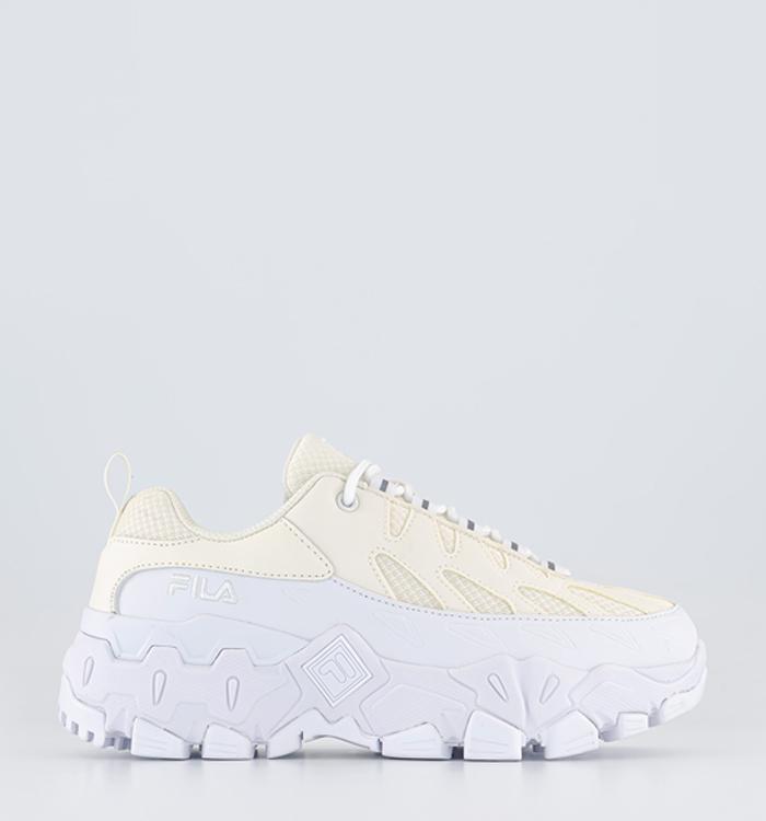 Fila ray clearance white metallic pink