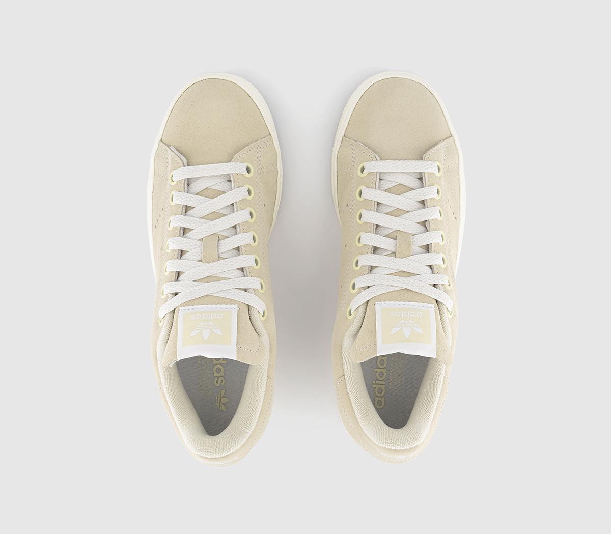 adidas Stan Smith B-side Trainers Wonder White White Core White ...