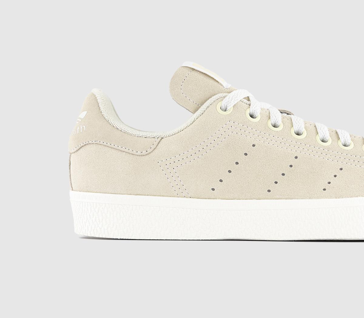 adidas Stan Smith B-side Trainers Wonder White White Core White ...