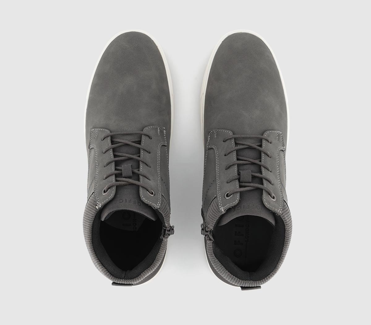 OFFICE Barnes Hybrid Chukka Boots Grey Men’s Boots