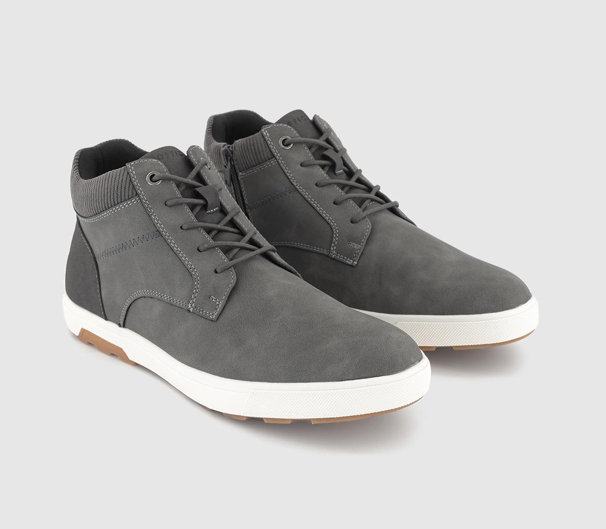 OFFICE Barnes Hybrid Chukka Boots Grey Men’s Boots