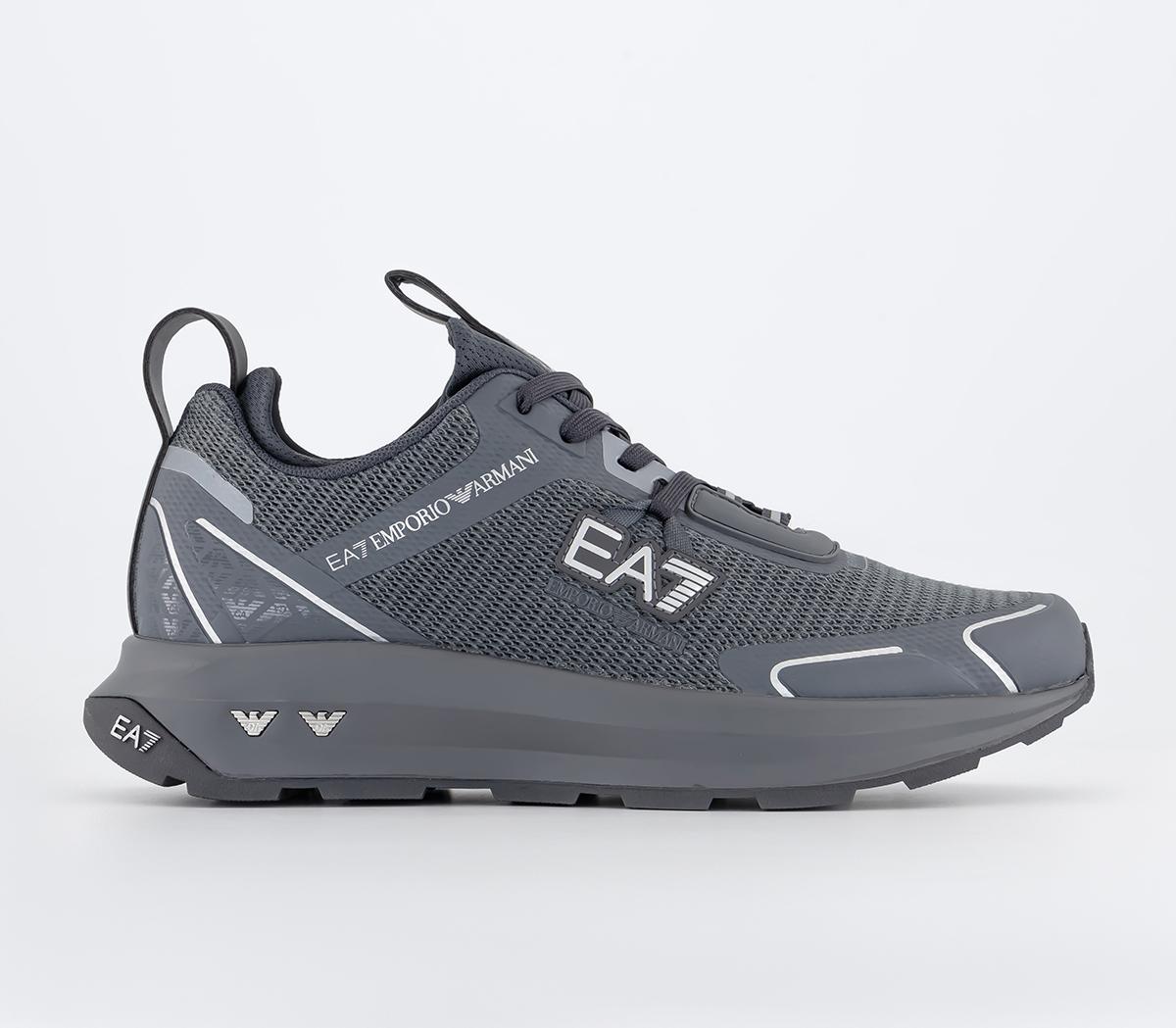 EA7 Emporio Armani EA7 Altura Trainers Triple Iron Gater Silver