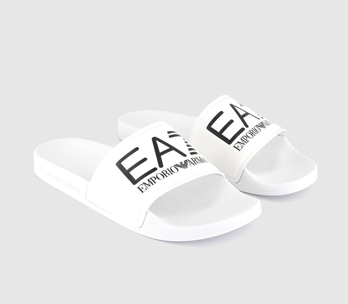 EA7 Emporio Armani Ea7 Seaworld Slides White - Men’s Sandals