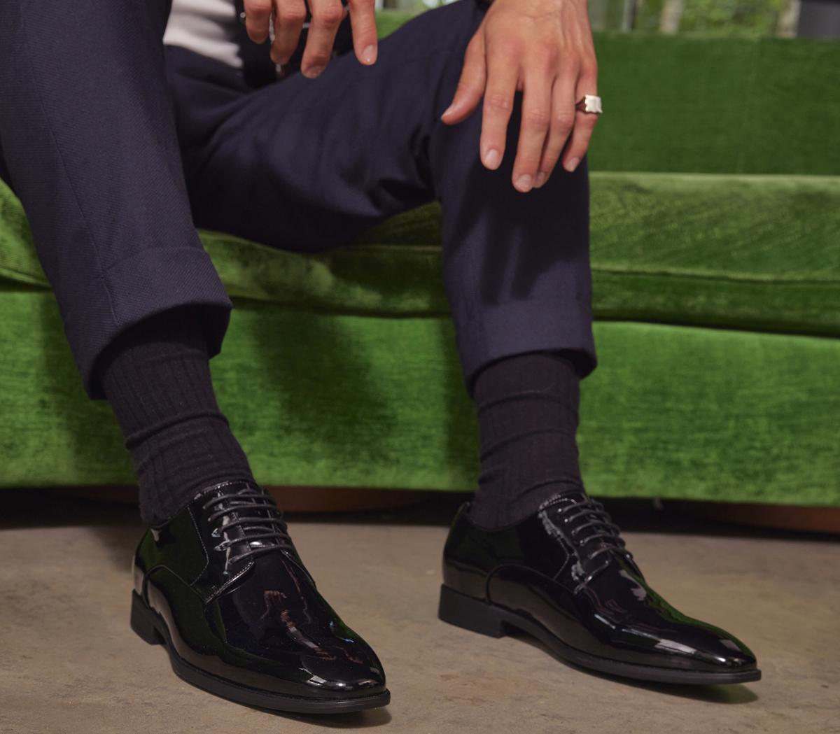OFFICEMoreland Patent Derby Shoes OFFICEMoreland Patent Derby ShoesBlack Patent