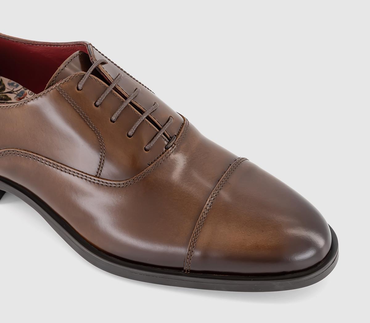 PostePaddington Oxford Toecap ShoesTan Leather