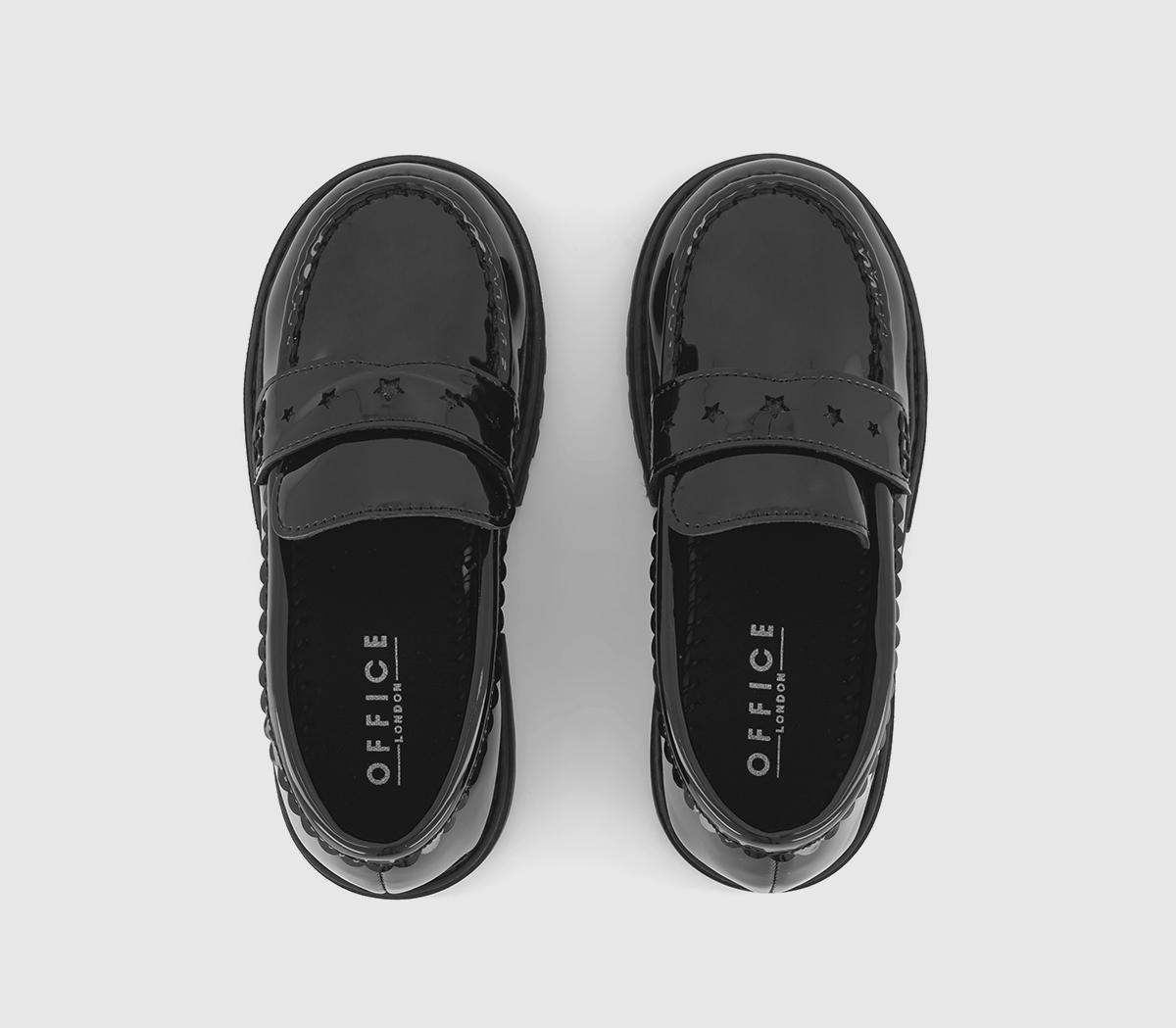 OFFICE KidsGarcella Junior LoafersBlack Patent
