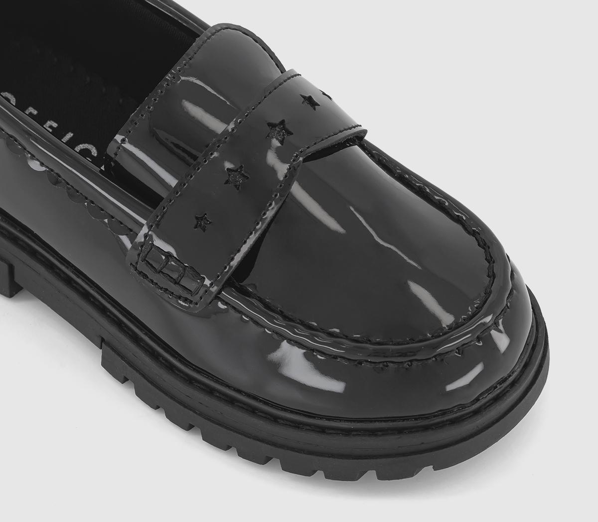 OFFICE KidsGarcella Junior LoafersBlack Patent