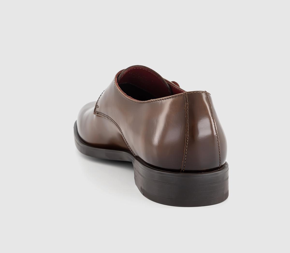 Poste Pierre Single Strap Monk Shoes Tan Leather - Men’s Smart Shoes